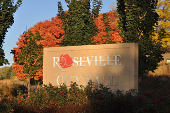 City Hall Sign - Fall
