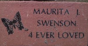 Celebration walk brick