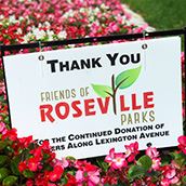 Flower Planting Thank you sign