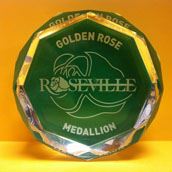 Golden Rose Medallion