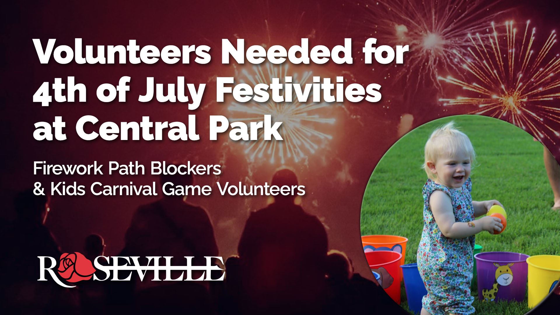 4th of July Volunteers Needed as Central Park