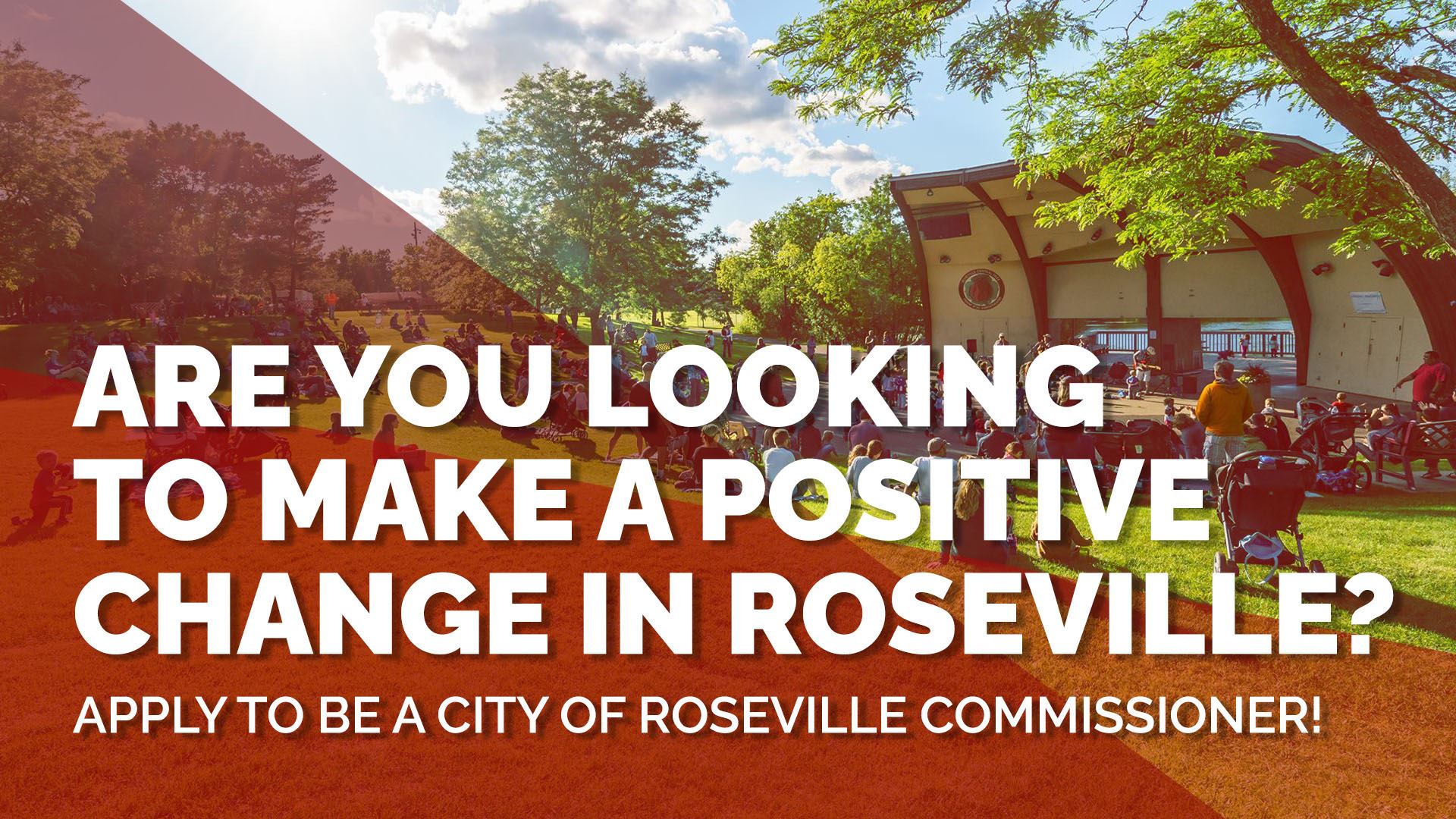 Are you looking to make a positive change in Roseville?
