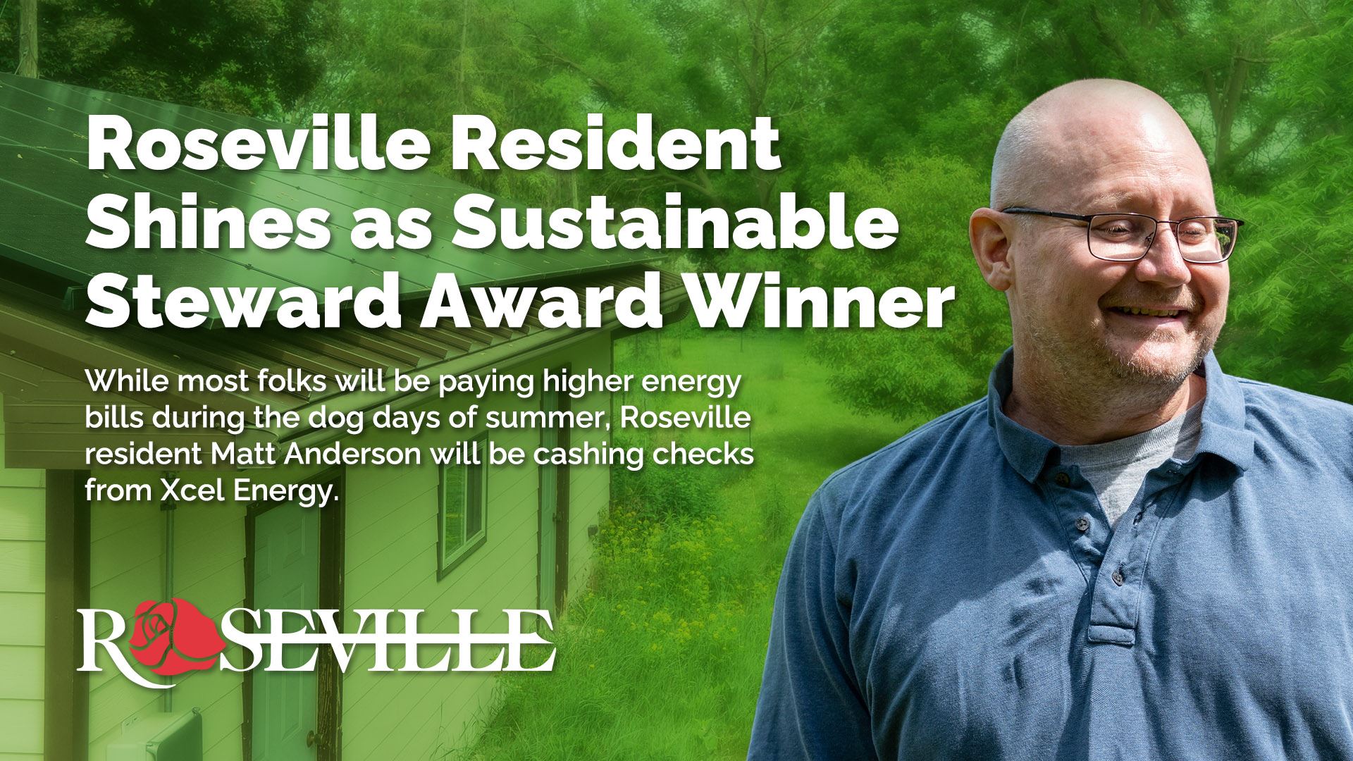 Roseville resident wins sustainable steward award