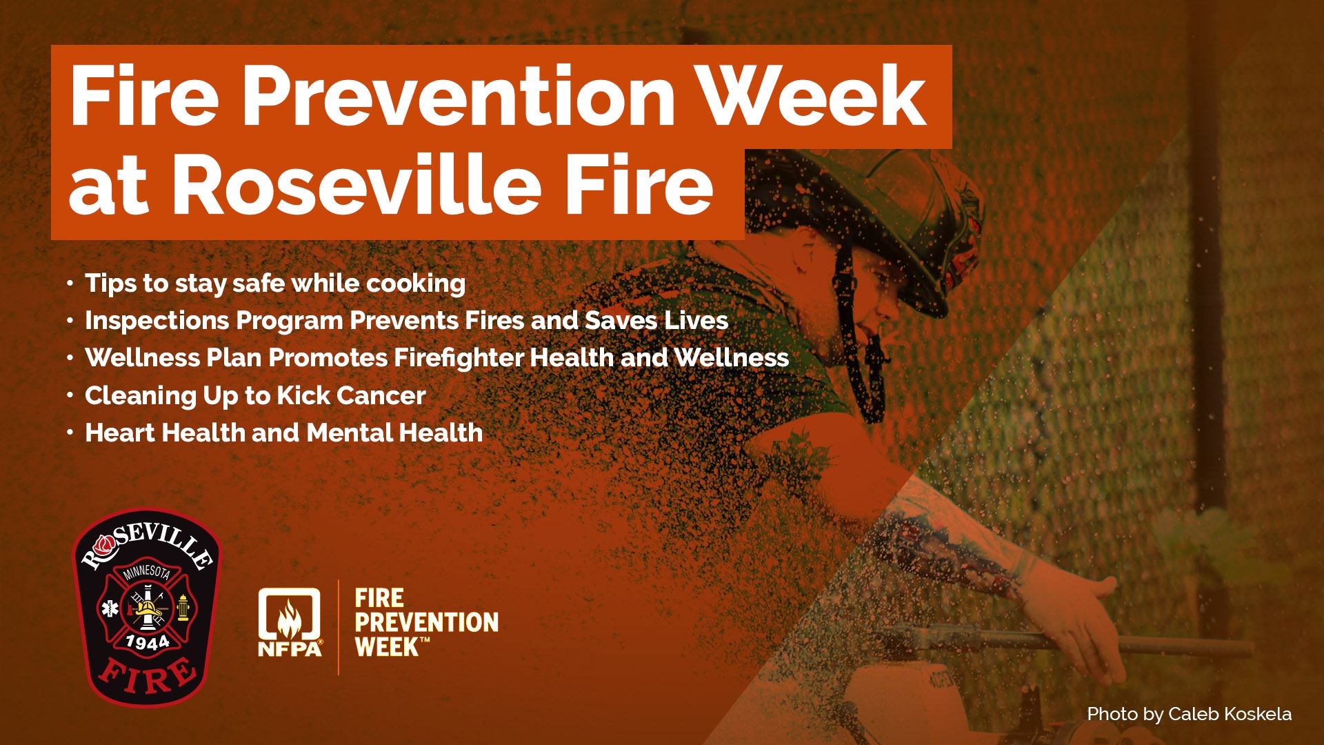 Fire Prevention Week at Roseville Fire