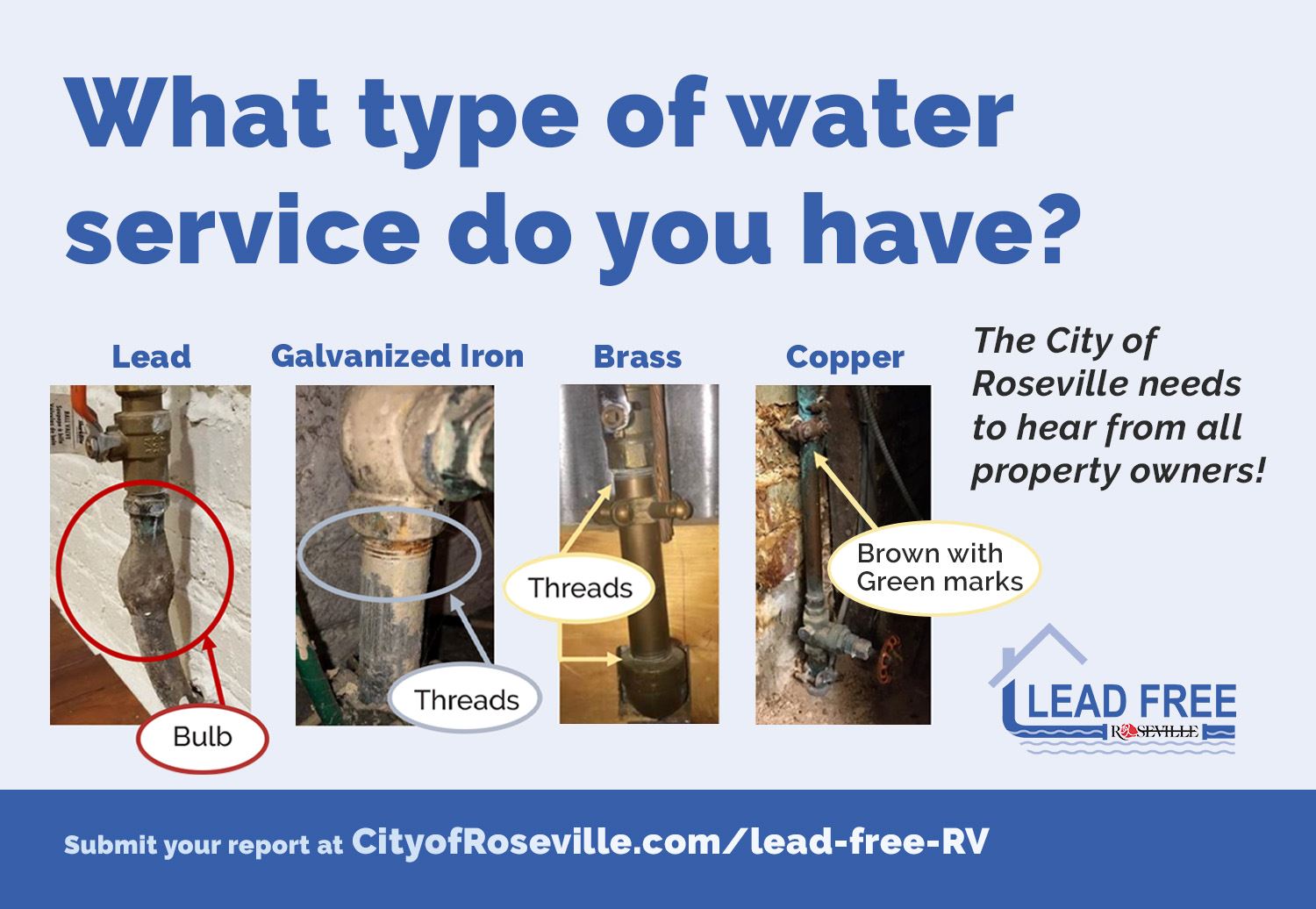 What type of water service do you have?