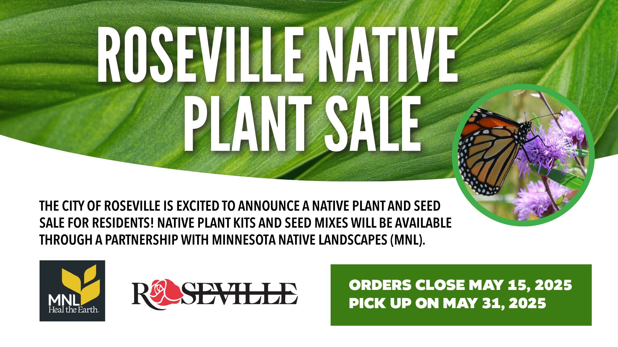 Roseville Native Plant Sale