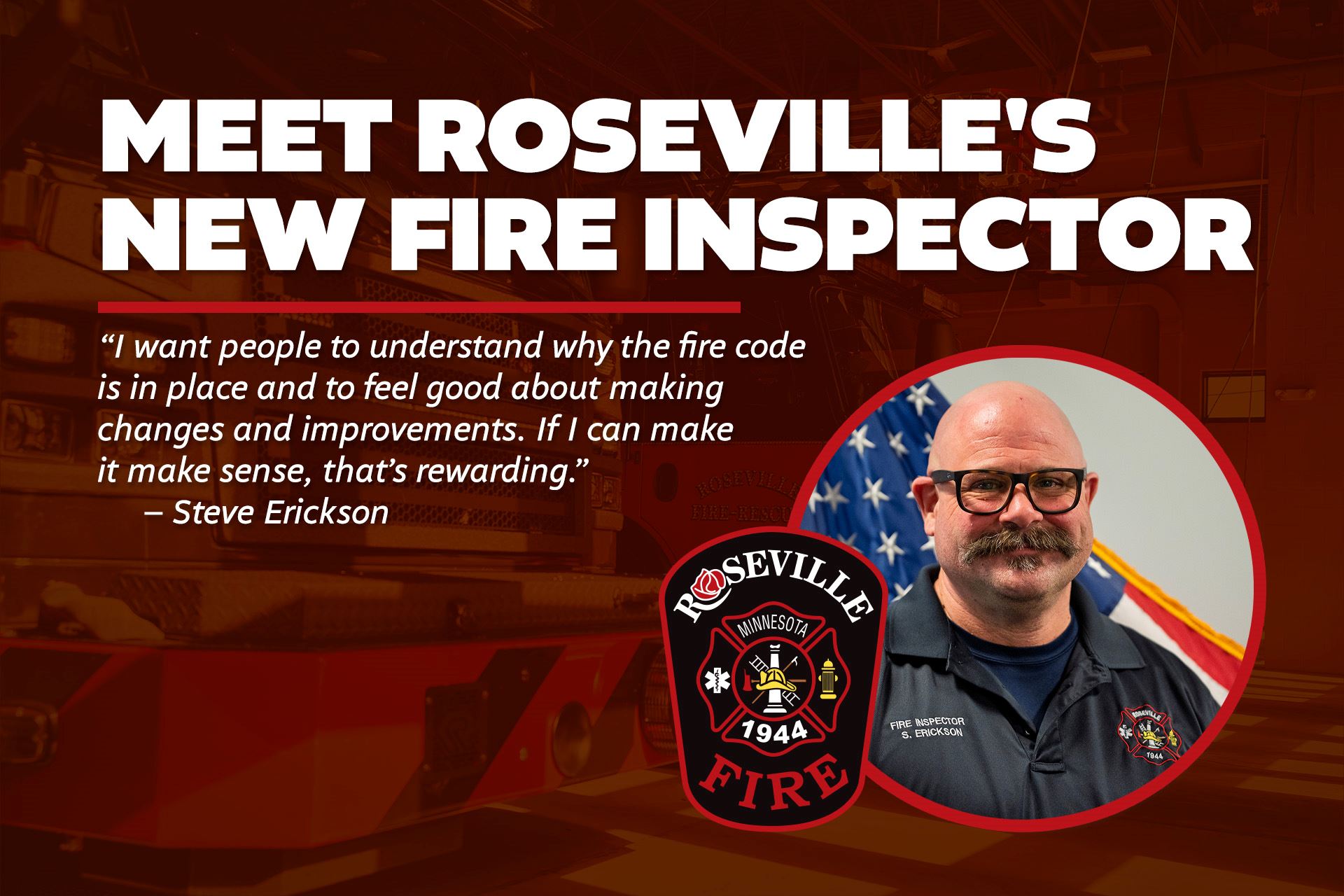 Meet Roseville's New Fire Inspector