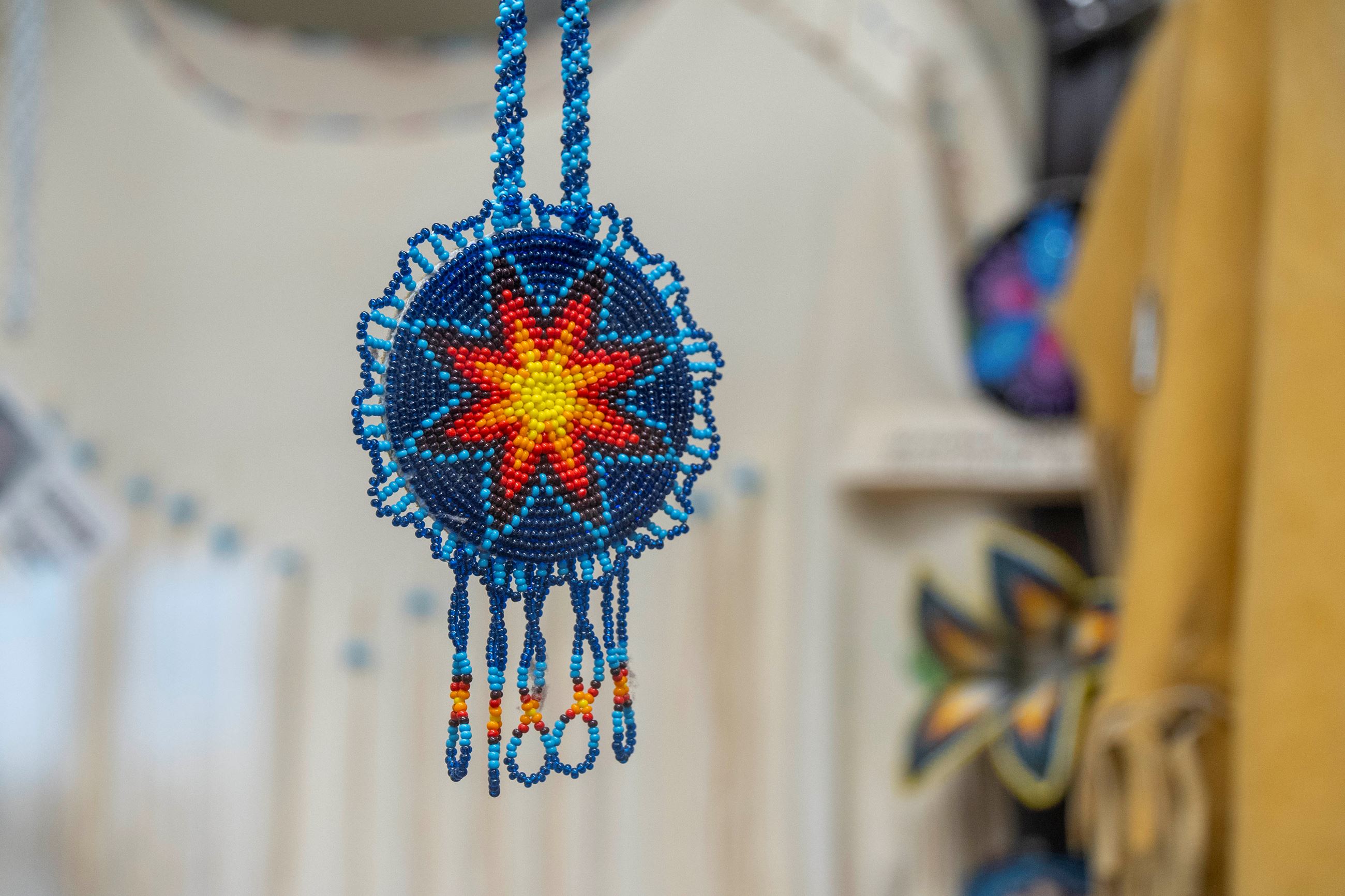 Native American beads.