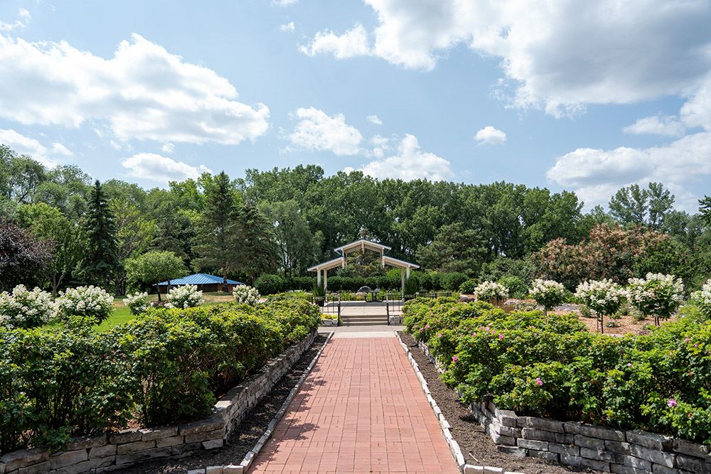 The Muriel Sahlin Arboretum at Central Park.