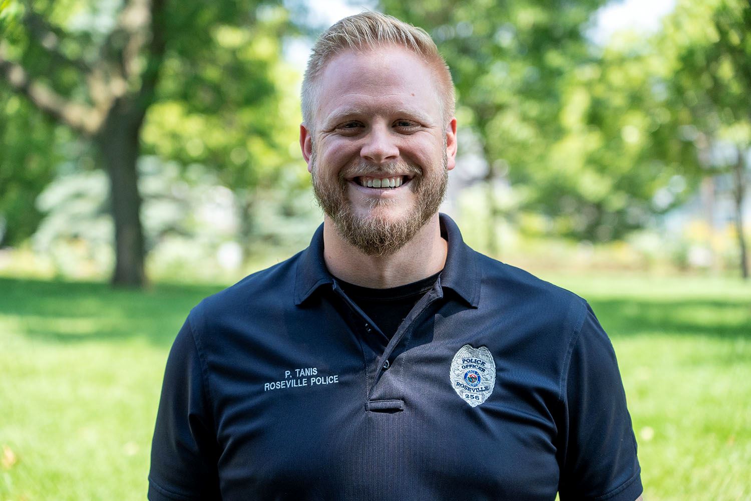 Roseville Police Officer Phil Tanis