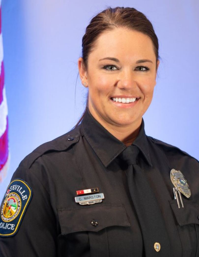 Roseville Police Officer Christine Marston