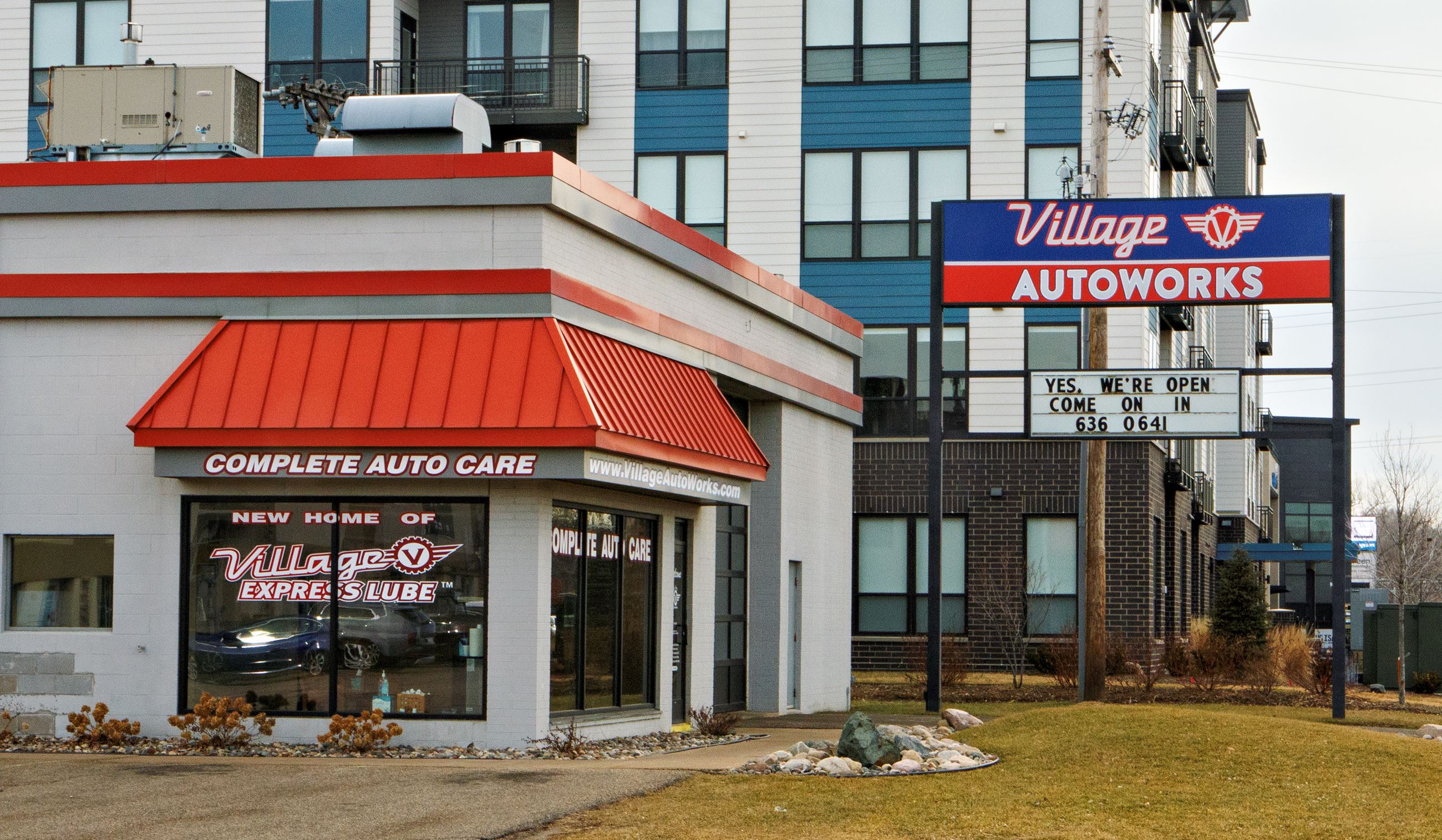 Village Autoworks at Roseville's Twin Lakes development.