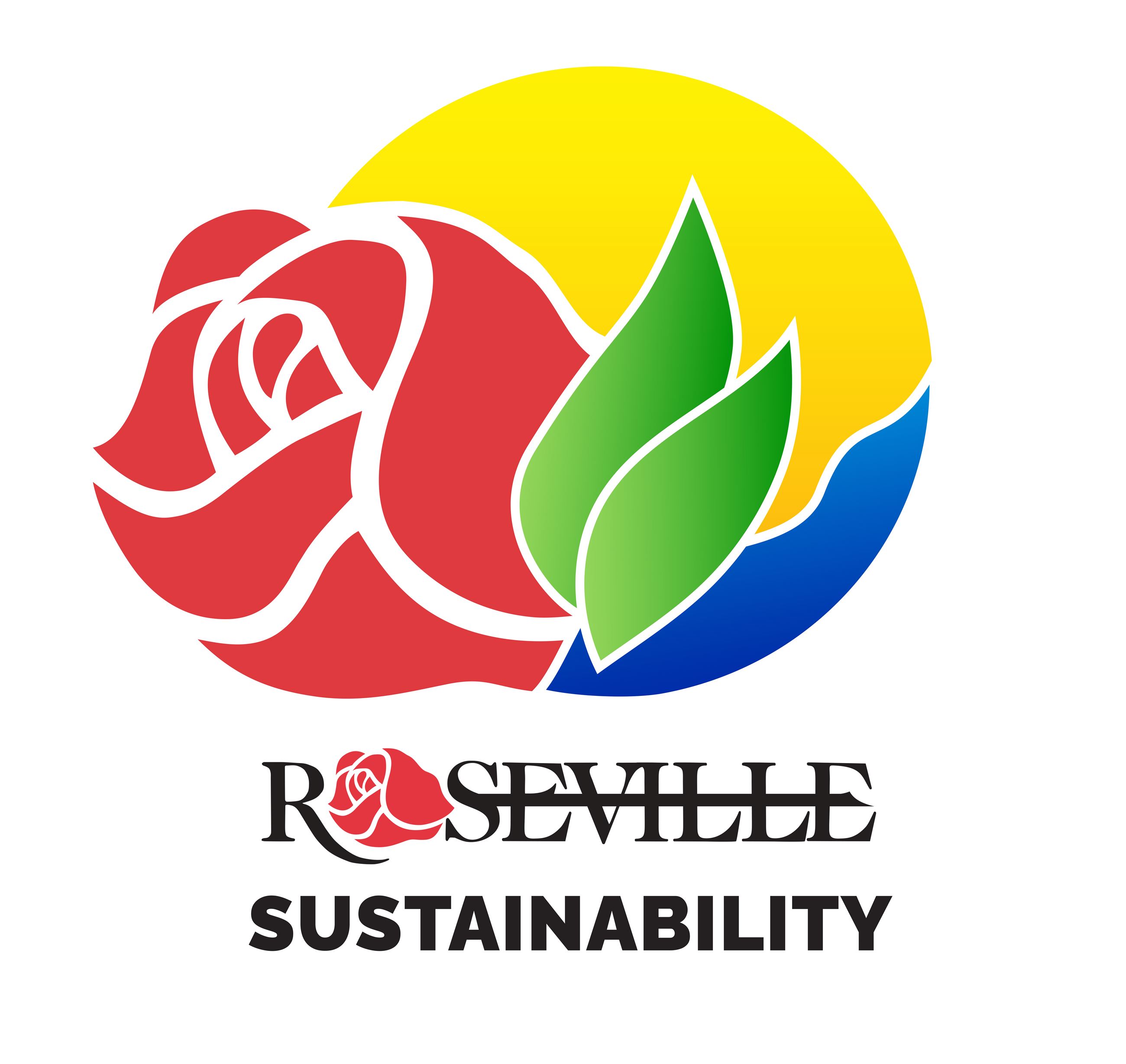 Roseville Sustainability logo