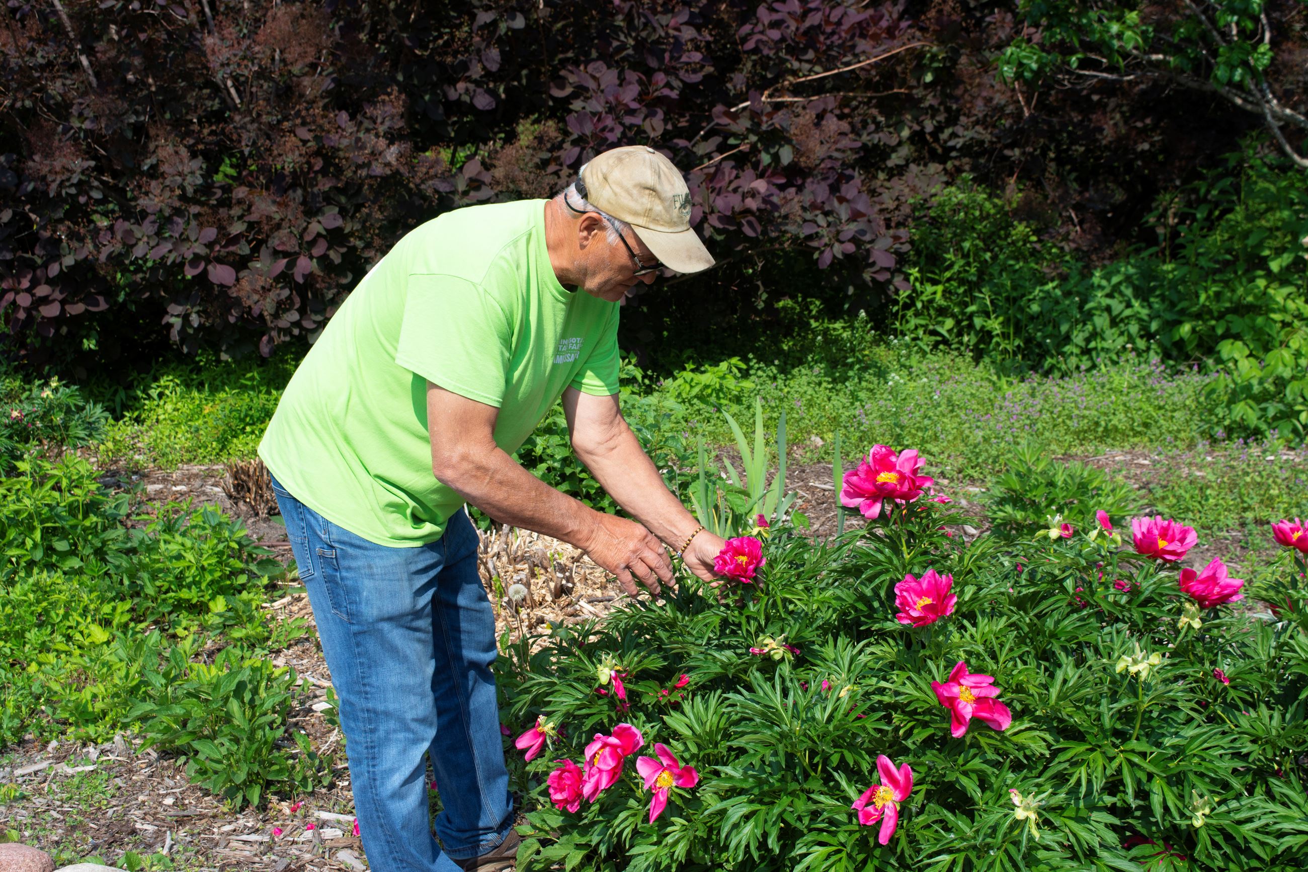 Bill Kroona, nature center and arboretum volunteer